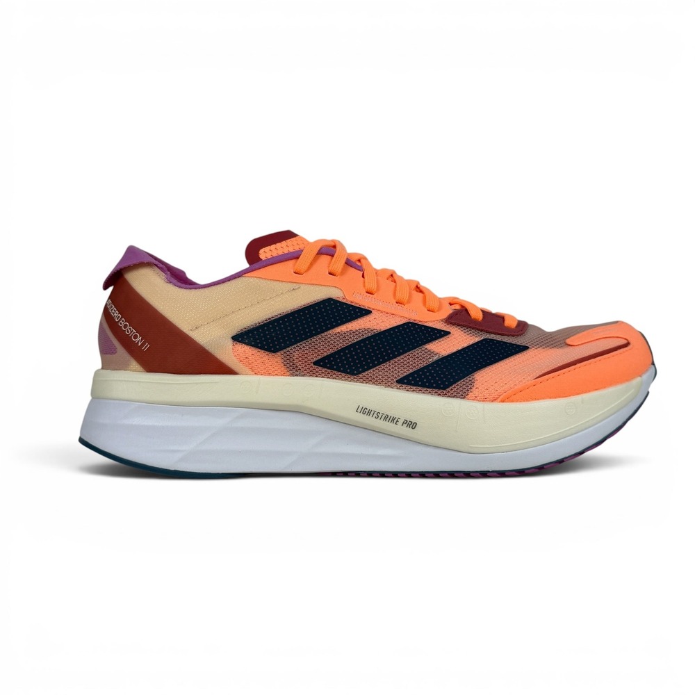 Adidas Adizero Boston 11 Running Shoes Womens 11‎ B Orange GX6654
